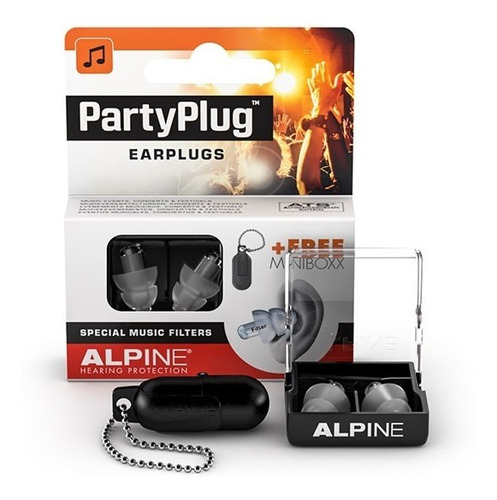Protetor Auricular Alpine Partyplug - Escute Com Qualidade