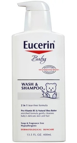 Shampoo Bebe Eucerin Hipoalergenico 400ml Importado