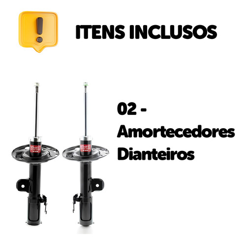 Amortecedores Dianteiros Kayaba Com Kits Toyota Rav4 13/18