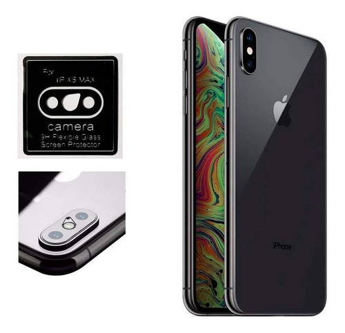 Protector Flexible Camara iPhone XS Max