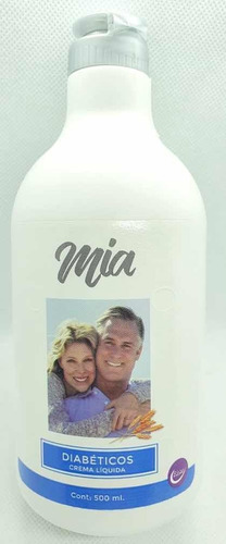 Crema Mía Corporal Para Diabéticos 500ml Natural