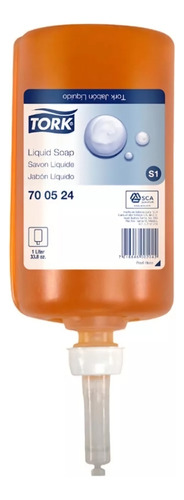 Tork Jabón Líquido 6 Botellas De 1lt 700524 