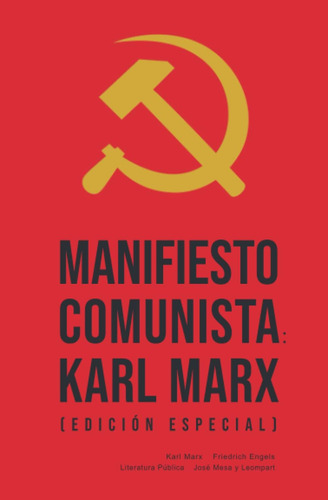 Libro: Manifiesto Comunista: Karl Marx (edición Especial) (s