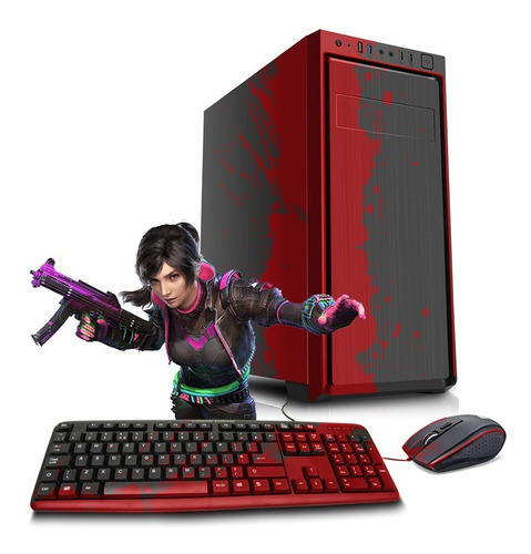 Pc Hogar Gamer Cpu Amd A8 9600 Ddr4 8gb Ssd 240gb