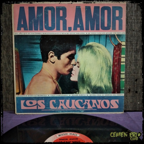 Los Caucanos - Amor Amor - Arg - Vinilo Lp