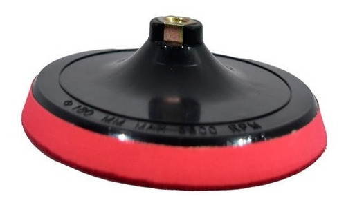 Imagen 4 de 6 de Disco Base Amoladora Para Lija Con Velcro 180mm 7 Pulgadas