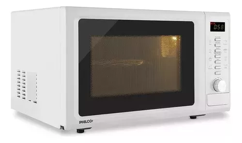 Horno Microondas Digital Grill Philco Mpg8828n Blanco 28l