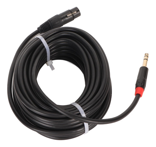 Cable De Micrófono Xlr Hembra A 1/4 De Pulgada 6,35 Mm Profe