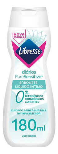 Sabonete Íntimo Líquido Libresse Sensitive Feminino 200ml