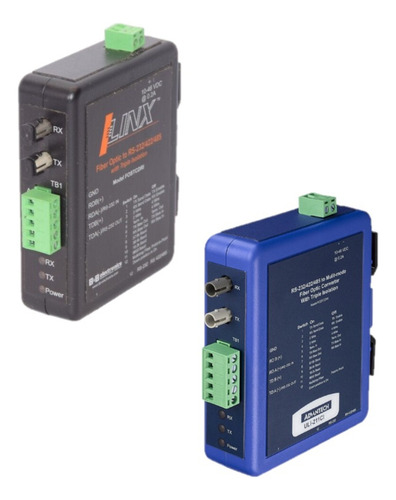 Convertidor Rs-232/422/485 A Fibra Optica Mm St C/aislamient