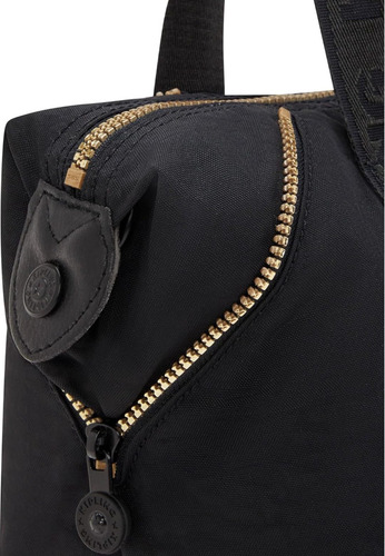 Kipling Art Mini Bolso De Mano Y Crossbody Mujer Original Glorious Copper Brilloso Negro Negro