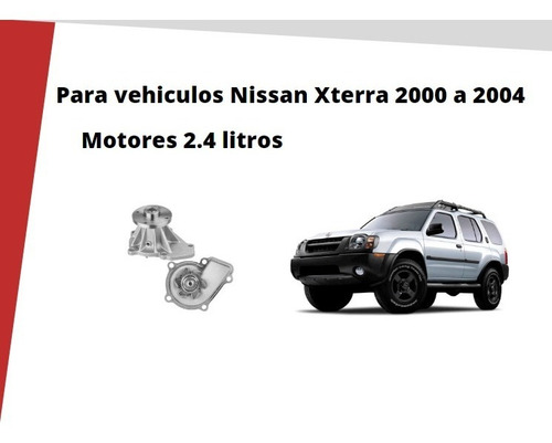 Imagen 2 de 3 de Bomba De Agua Nissan Xterra 2000 2001 2002 2003 2004 Morgan