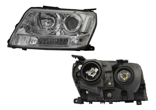 Faro Izquierdo F/cromado Grand Vitara 2013 2014 2015 Ms