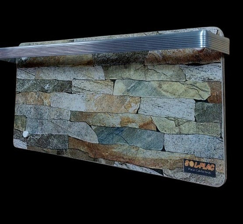 Placa Calefactora Horizontal Simil Piedra 300w Sol Plac Simil Piedra