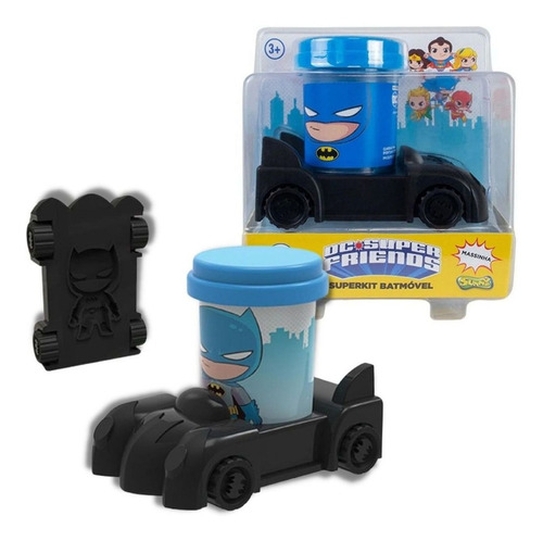 Massinha Batman - Dc Super Friends Super Kit Batmóvel Sunny