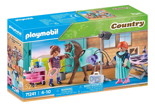 Set Playmobil Veterinario De Caballos Universo Binario