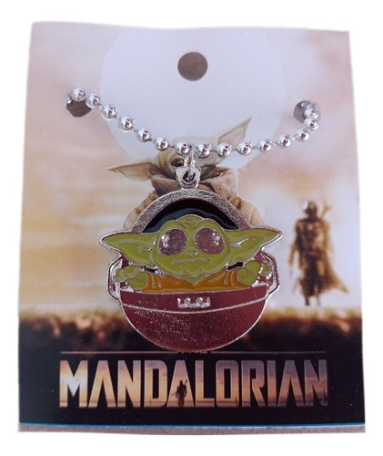 Colgante Collar Grogu Baby Yoda - Mandalorian Star Wars 