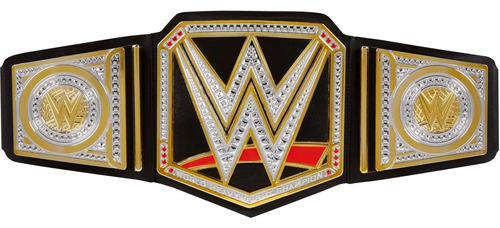 Cinturón De Campeonato De La Wwe, Estándar, Negro, Dorado