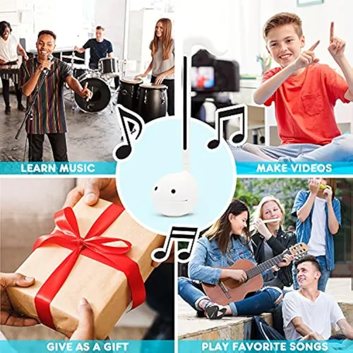 Otamatone Blanco Sintetizador Musical Japones Portatil