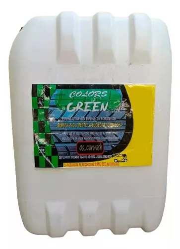 Shampoo Cera, Os_carwash Para Autos 10lt Espuma Auto Lavado