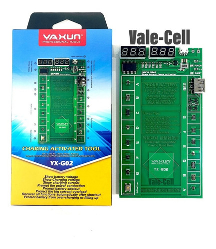Imagen 1 de 7 de  Reactivador Revividor Probador De Baterias Yaxun Yx-g02 