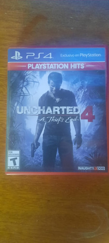 Uncharted 4: A Thief End Para Ps4 Fisico