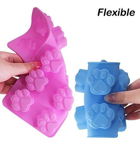 Dakuan Molde De Silicona Para Huellas De Huellas De Alimento