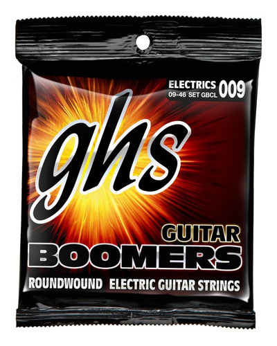 Encordado Para Guitarra Electrica Ghs Boomers Gbcl 09-46 Usa
