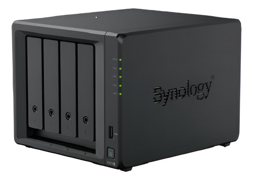 Servidor Nas Synology Diskstation Ds923+ Com 4 Baias 127/220v