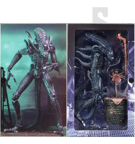 Imagen 1 de 6 de Figura Aliens Ultimate Edition Neca Reel Toys - Blue Alien