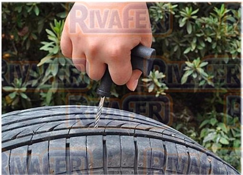 Imagen 3 de 7 de Kit Repara Cubiertas Pinchaduras Tarugos Moto-cuatri-auto