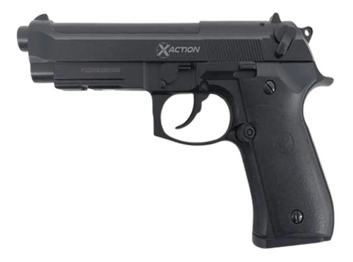 Pistola Gas Comprimido Co2 X Action Black M92 Balines 4,5mm 