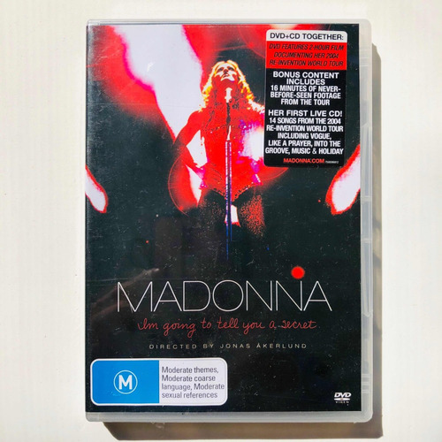 Madonna Im Going To Tell Dvd + Cd Australia Caja Dvd Nuevo!