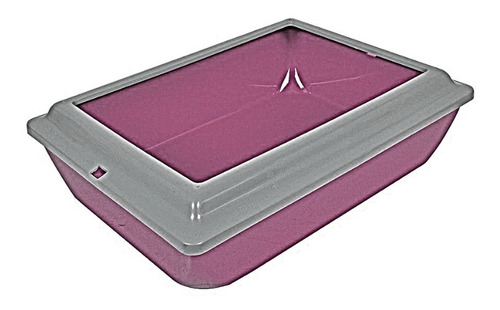 Bandeja Higiênica Grande Para Gatos Com Aba 45 X 30 X 12 Cm