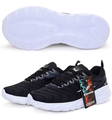 Tênis Masculino Academia Caminhada Gel Barato Leve Corrida