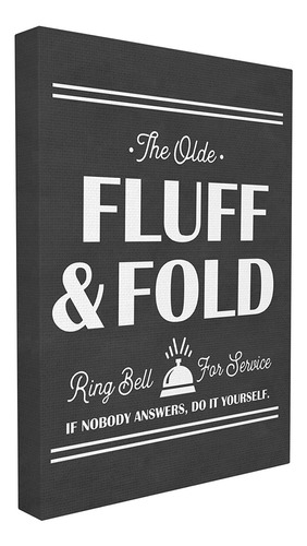 Stupell Industries Olde Fluff And Fold Ring Bell For Se...