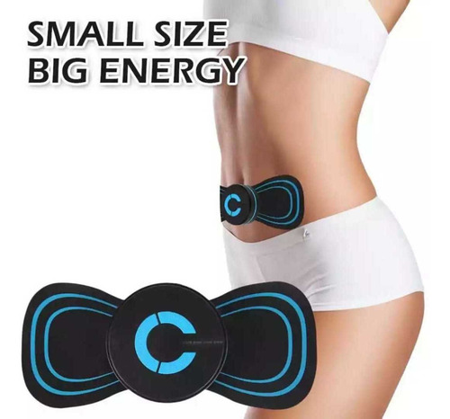 Mini Massageador Corporal Dor Muscular Fitness Tens Portátil