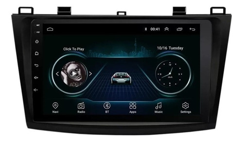 Mazda 3 Android Tela Estéreo Para Carro + Câmera Reversa