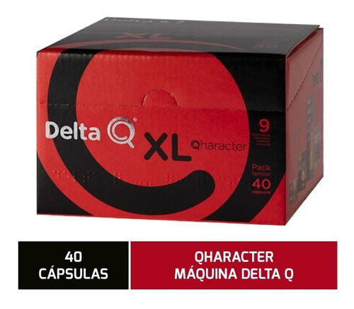 Pack Com 40 Capsulas Café Expresso Para Cafeteira Delta Q