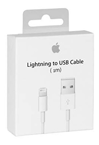 Cable Usb Lightning 1mt Certificado iPhone 6/7/8/x/xs/xr/11