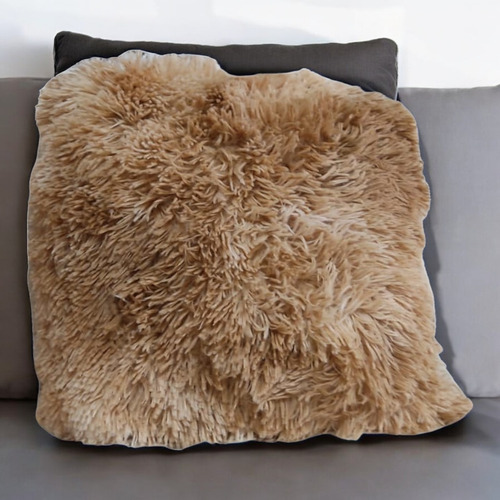 Set De 3 Cojines Decorativos Estilo, Comodidad Y Elegancia Marrón Claro Jaspeado