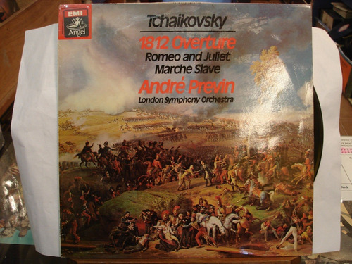 Tchaikovsky 1812 Overture André Previn  Lp Vinilo Inglés   B