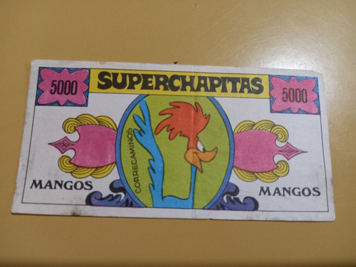 Correcaminos - Figurita Mangos Superchapitas Año 1972