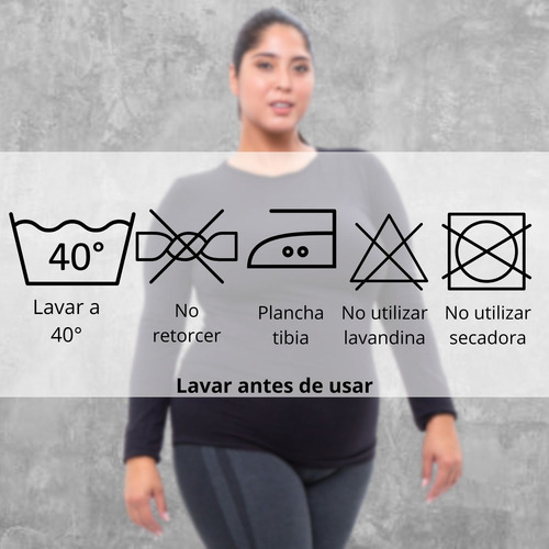 Camiseta Térmica Mujer Invierno Lycra Sin Costura Cocot 5007