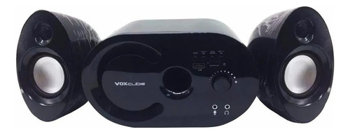 Alto-falante Infokit Voxcube Fashion VC-G320BT com bluetooth preto 