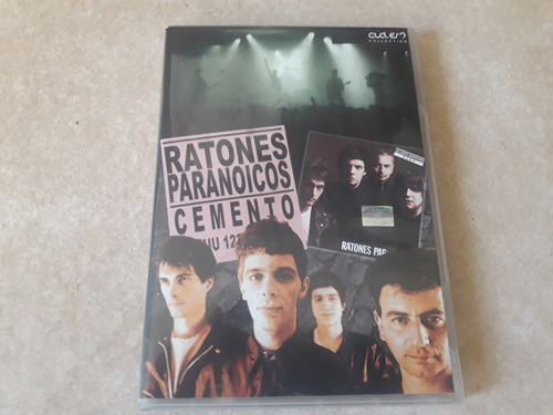 Ratones Paranoicos Cemento Chicos Quieren Rock Cd Dvd Kktus