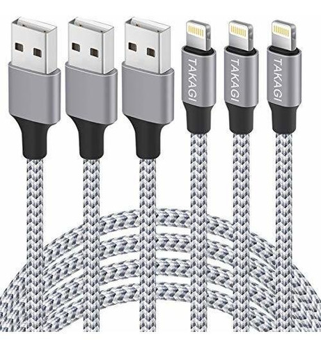 Para iPhone 3 Unidade Nailon Trenzado Usb Cable Dato Rapida