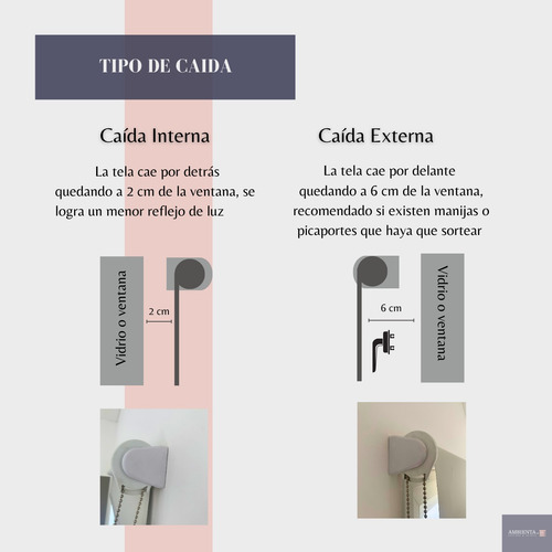 Cortina Roller Blackout Ambienta 050x160 Cm Lisa Blanco
