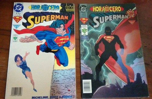 Superman Hora Cero Tomos 1 Y 0 - Editorial Vid - Dc Comics