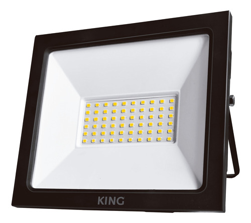 Reflector Proyector Led 50w Exterior Ip65 Luz Blanca King